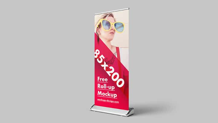 Free Roll-up Mockup