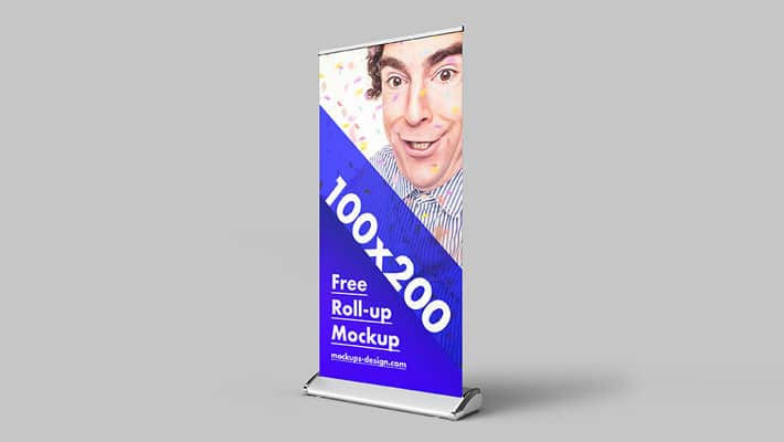 Free Roll-up Mockup