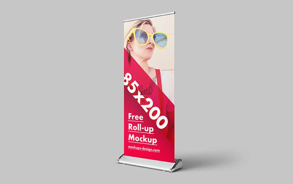 Free Roll-up Mockup
