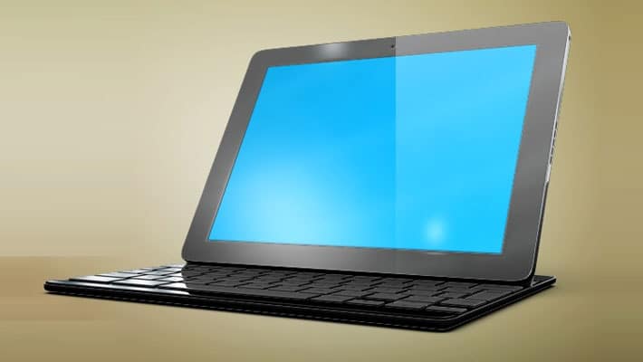 Google Pixel C Tablet Mockup