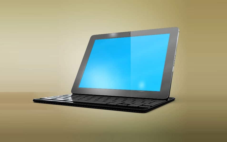 Google Pixel C Tablet Mockup