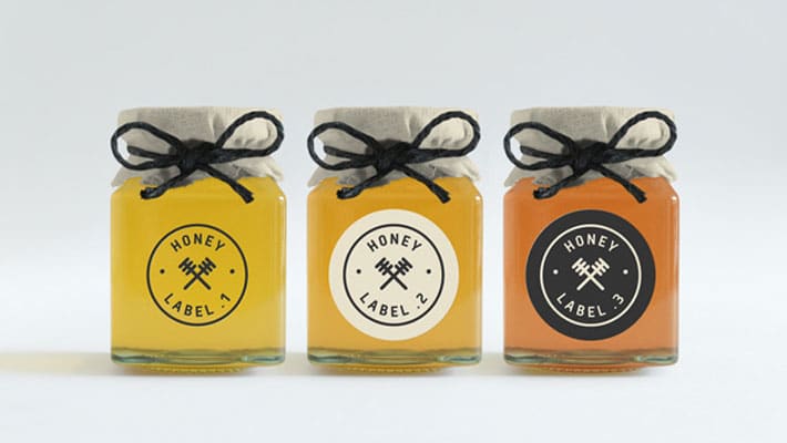 Honey Jars PSD MockUp