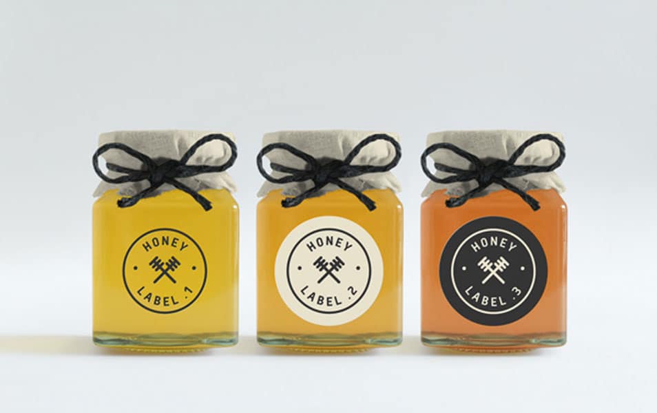 Honey Jars PSD MockUp
