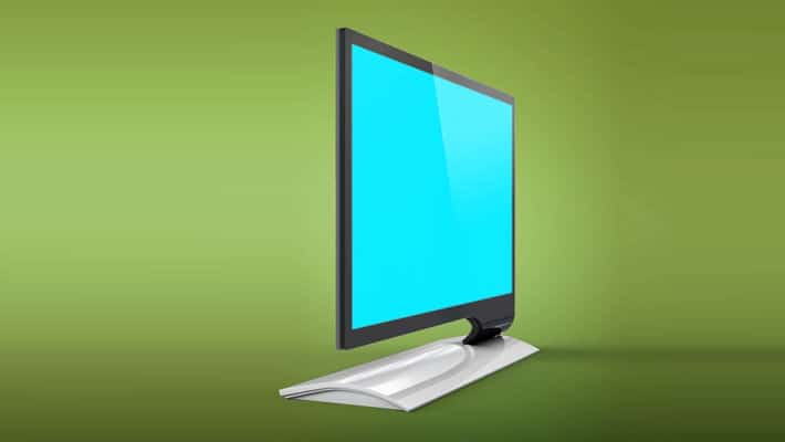 Led Monitor s27b750 Mockup