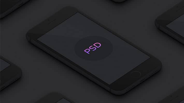 Minimal 3D iPhone Mockups