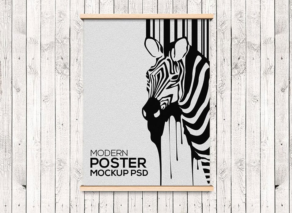 Modern Poster Frame Mockup