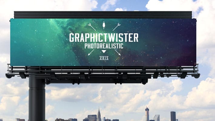 Outdoor Billboard Mockup