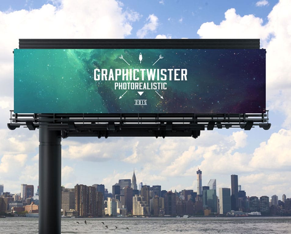 Outdoor Billboard Mockup