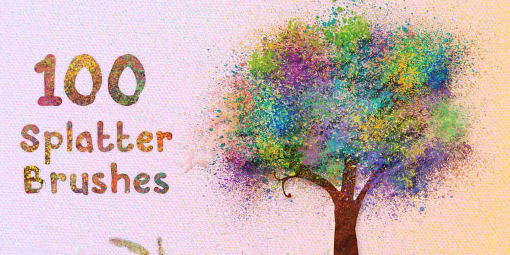 Paint Splatter Brushes