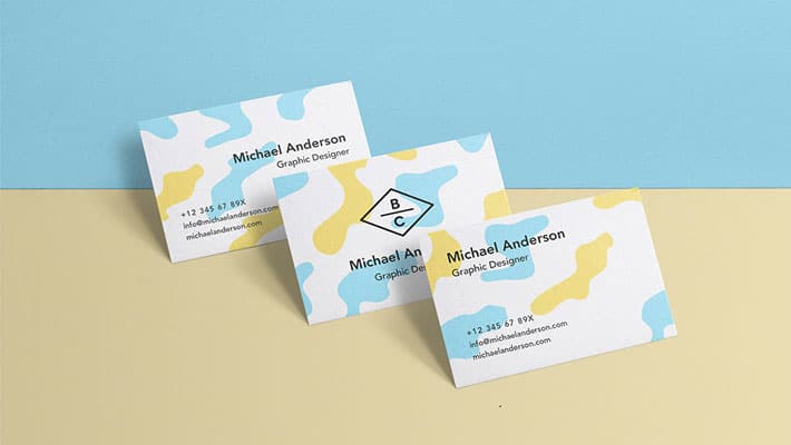 PSD Business Card Mock-Up
