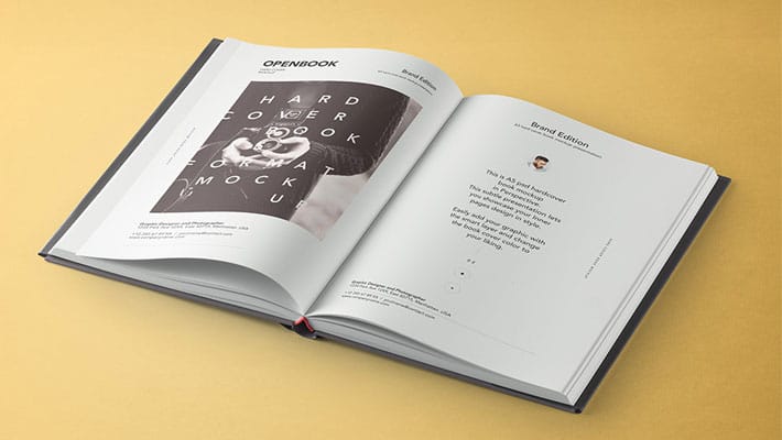 PSD Dust Jacket Book Mockup