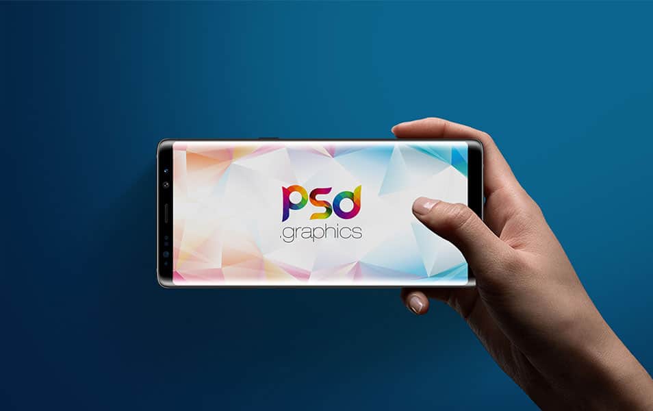 Samsung Galaxy Note 8 Mockup Free PSD