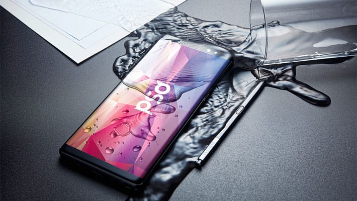 Samsung Galaxy Note 8 Mockup PSD