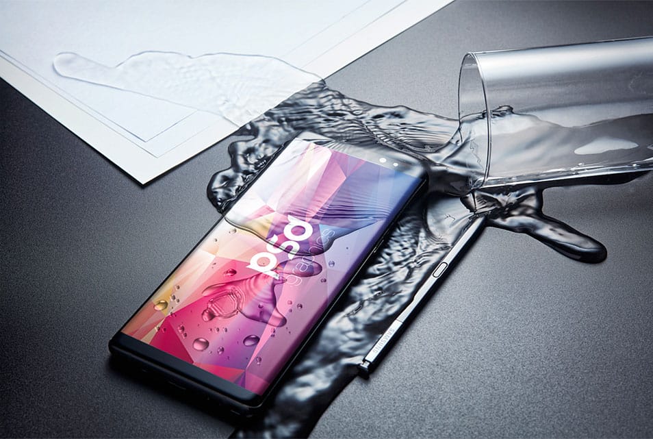 Samsung Galaxy Note 8 Mockup PSD