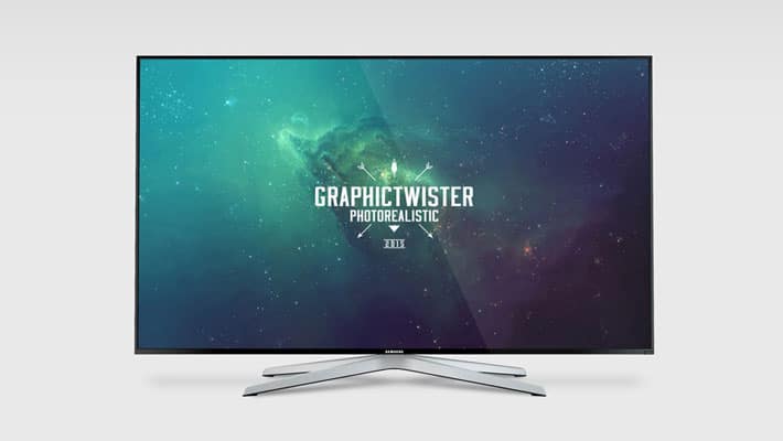 Samsung TV Mockup