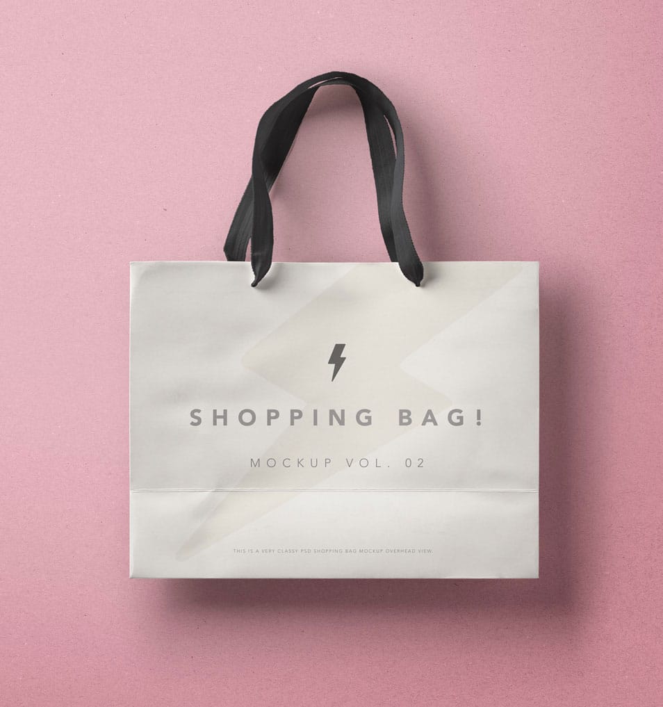 Shopping Bag PSD Mockup