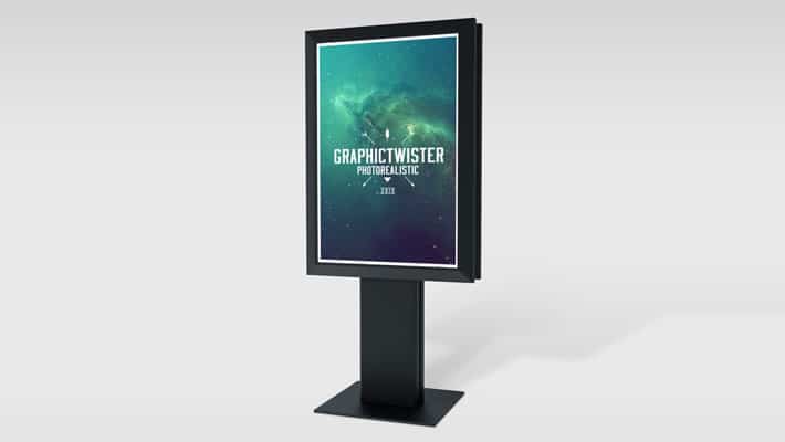 Small Bilboard Mockup Full