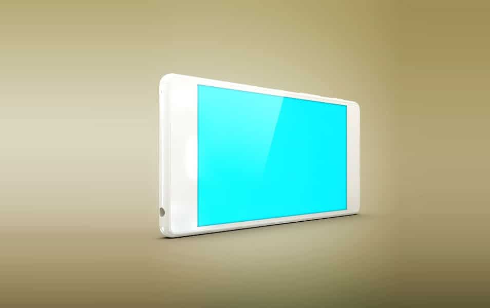 Smartphone Z5 Mockup