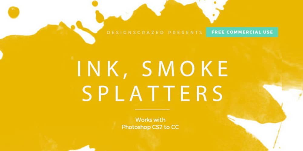 Splatter Brushes Photoshop