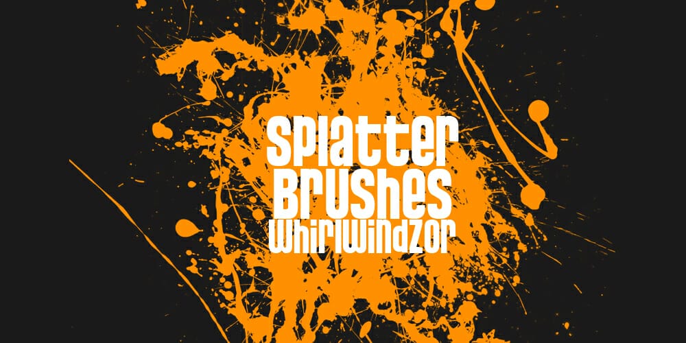 Super Crazy Splatter Brushes