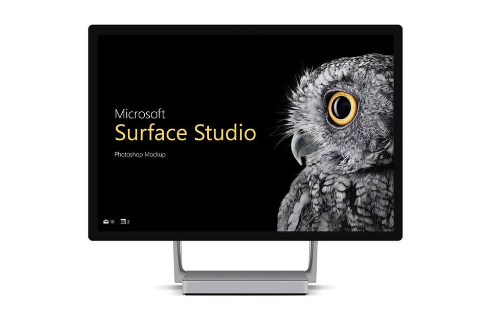 Surface Studio Mockup PSD