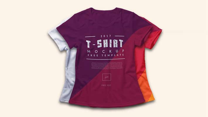 Top View T Shirt Mock Up