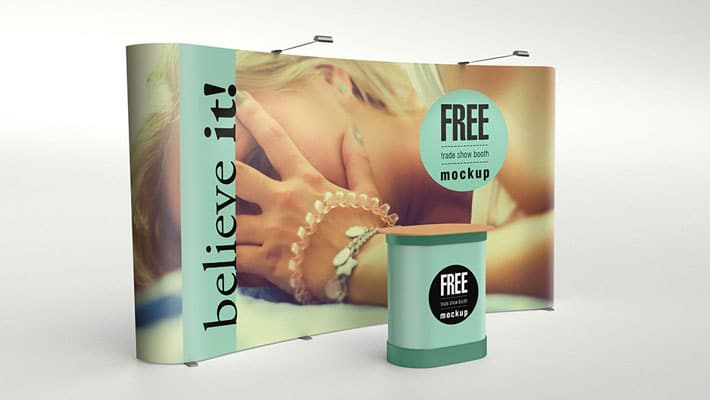 Trade Show Booth Mockup