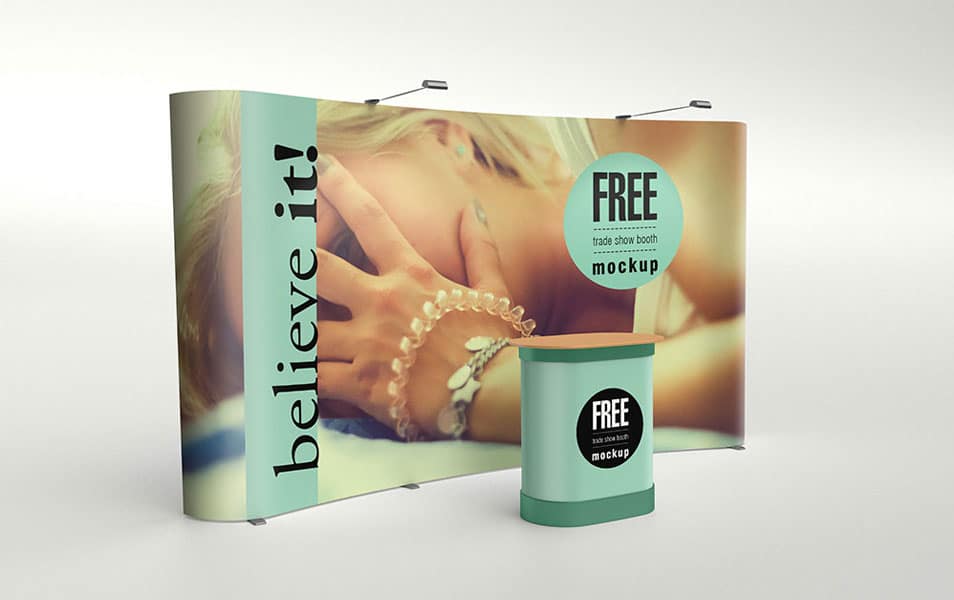 Trade Show Booth Mockup
