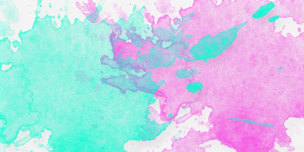 Watercolor Paint Splatters Photoshop Brush