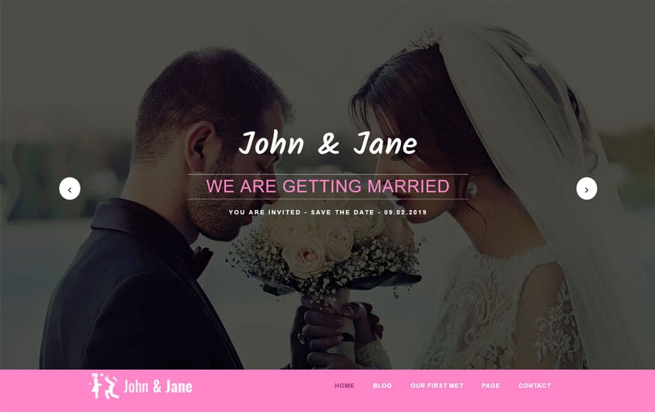 Wedding WordPress Themes