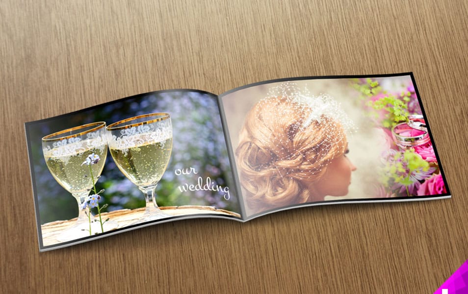 Wedding Photo Album Mockup