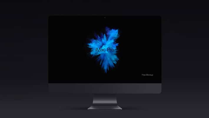 iMac Pro PSD Mockup Template