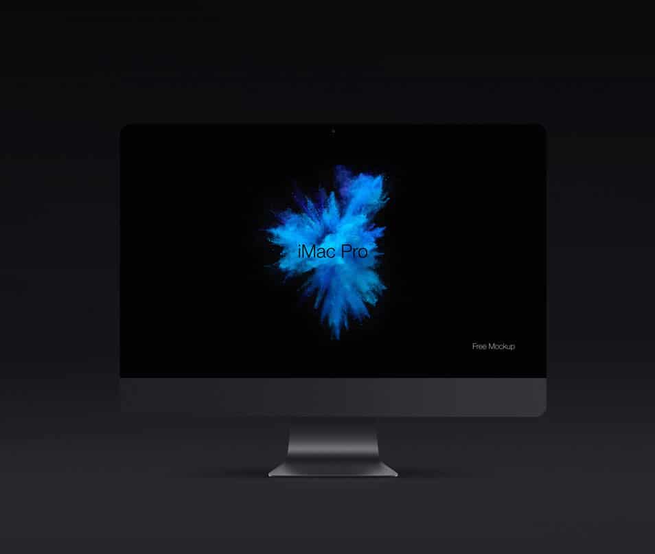 iMac Pro PSD Mockup Template