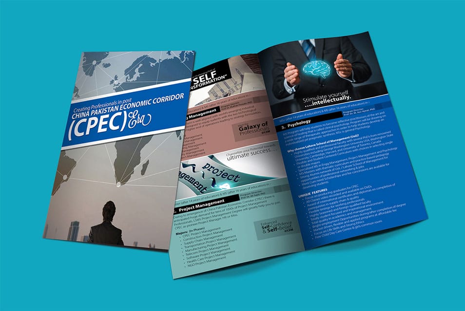 Bi-Fold Brochure Mock-up PSD For Graphic Designers