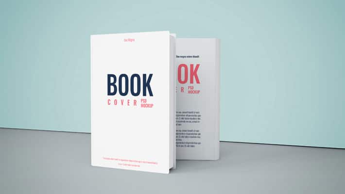 Book Cover PSD Mockup