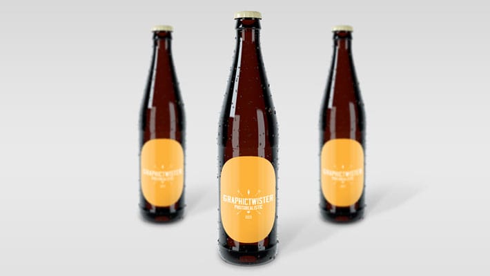 Bottle Mockup Template