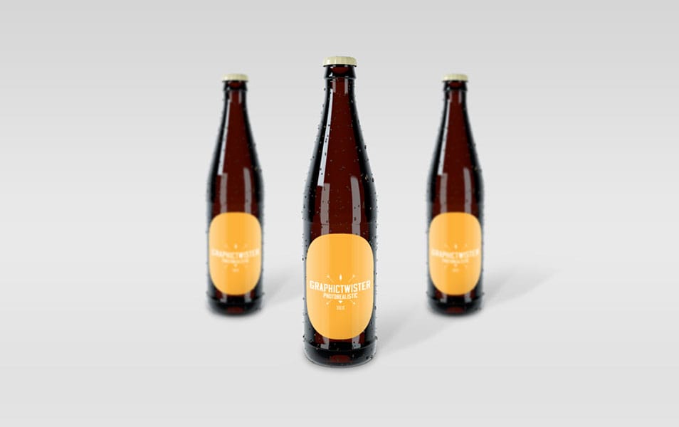 Bottle Mockup Template