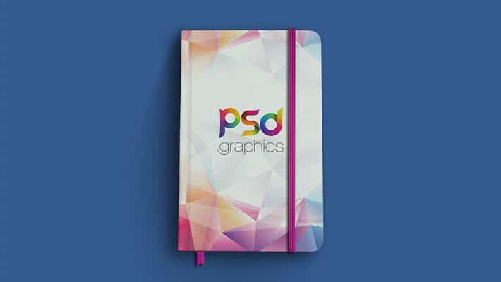 Classic Notebook Mockup Free PSD