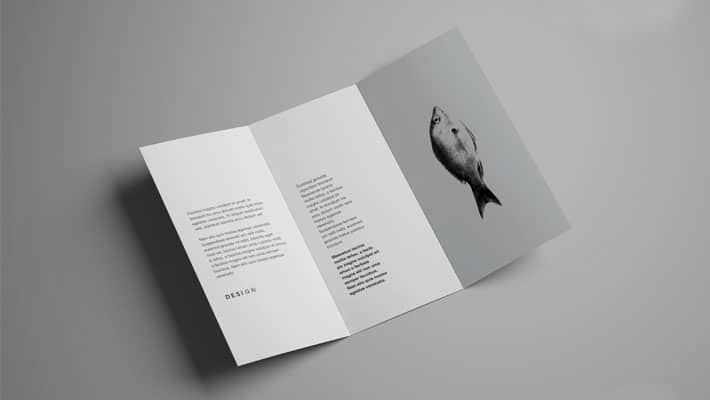 Free Advanced Trifold Brochure Mockup