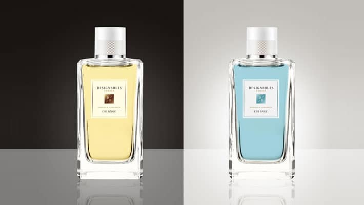 Free Cologne / Perfume Bottle Mockup PSD