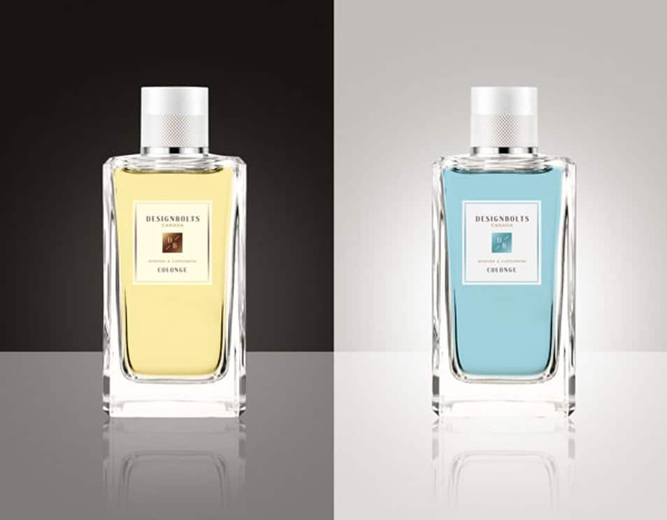 Free Cologne / Perfume Bottle Mockup PSD