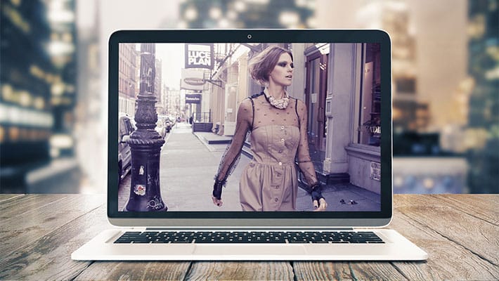 Free Desktop Notebook Screen Mockup