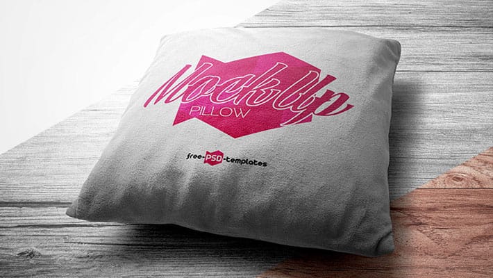 Free Pillow Mock-up in PSD