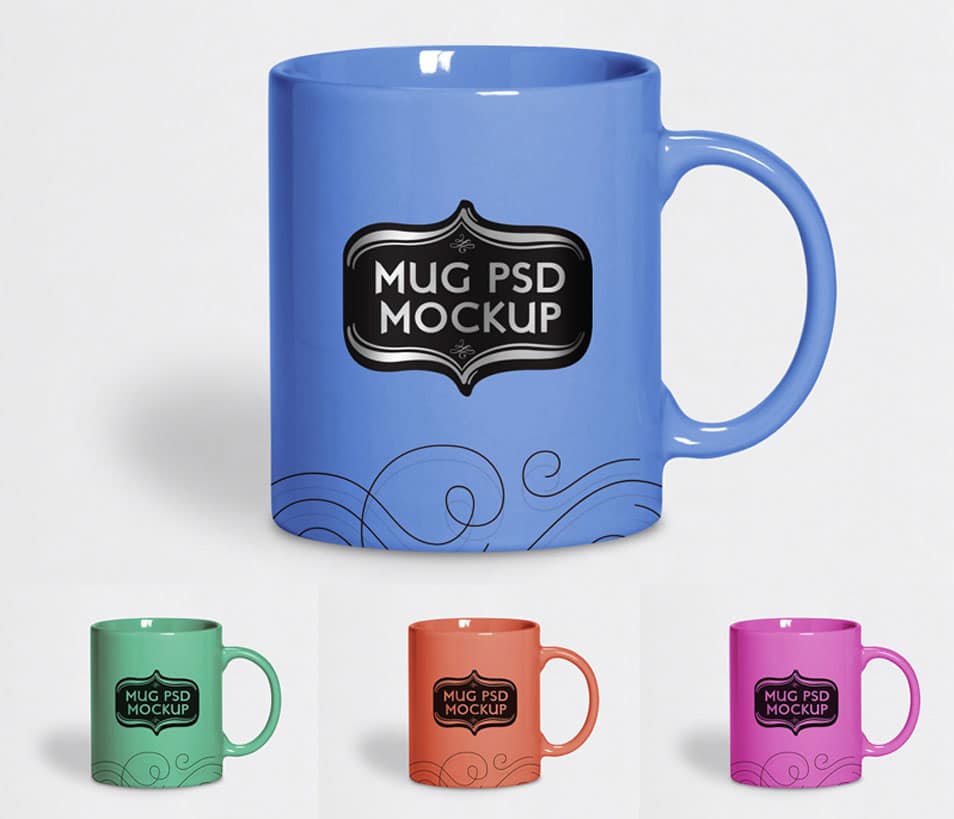 Free Tea Cup / Mug Mock-up PSD