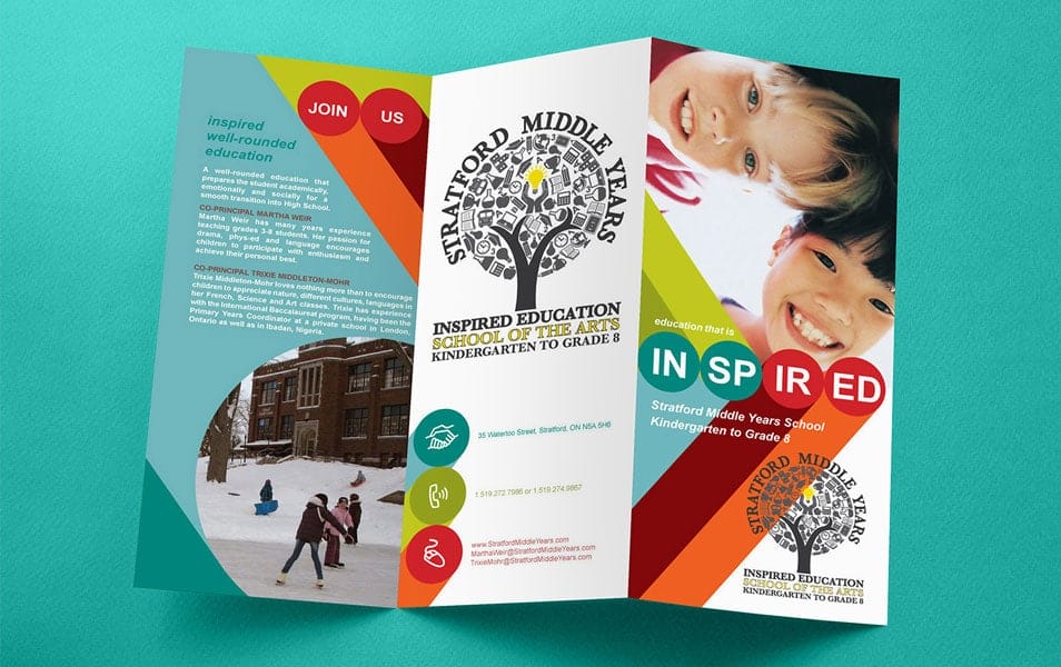 Free Tri-Fold Brochure Mockup