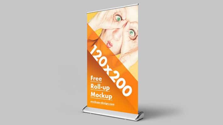 Free Roll-up Mockup