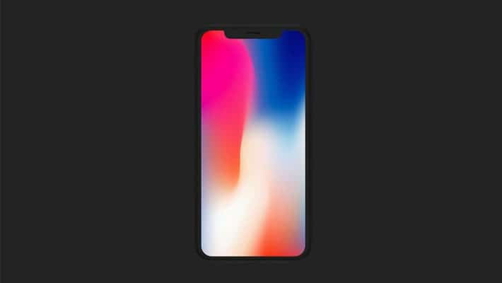 Front View iPhone X Mockup