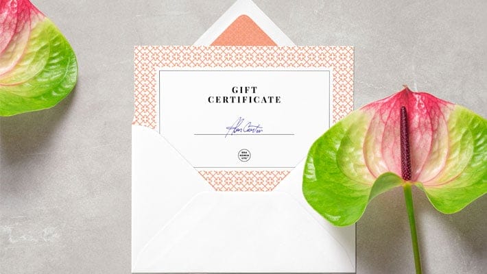 Greeting Card & Envelope PSD MockUp