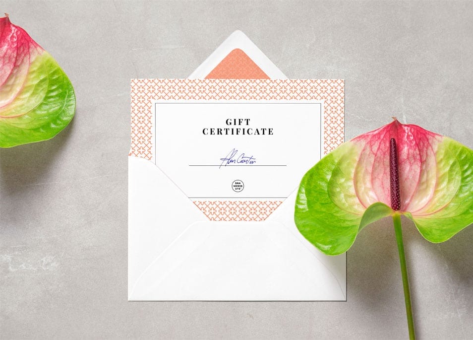 Greeting Card & Envelope PSD MockUp