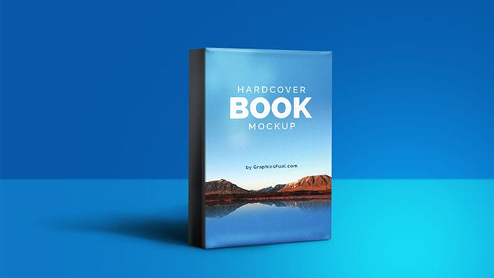 Hardcover Book Mockup PSD